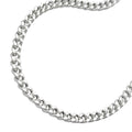 Kette 3mm Flachpanzerkette diamantiert Silber 925