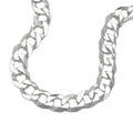 Armband 6,7mm Panzerkette flach Silber 925