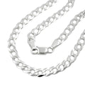 Armband 4,6mm Panzerkette flach mit Muster Silber 925
