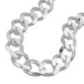 Armband 1,1x3mm Weitpanzerkette Silber 925