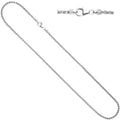 Zopfkette 925 Sterling Silber 2,2 mm 50 cm Halskette Kette Silberkette Karabiner