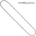 Schlangenkette 925 Silber 1,6 mm 42 cm Halskette Kette Silberkette Karabiner