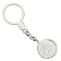 Schlüsselanhänger Schutzpatron Christophorus 925 Sterling Silber