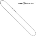 Venezianerkette 585 Weißgold 1,5 mm 40 cm Gold Kette Halskette Weißgoldkette