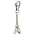 Einhänger Charm Eiffelturm 925 Sterling Silber rhodiniert