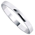Armreif Armband oval 925 Sterling Silber Silberarmreif Kastenschloss