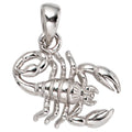 Anhänger Sternzeichen Skorpion 925 Sterling Silber Sternzeichenanhänger