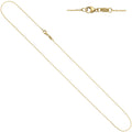Ankerkette 585 Gelbgold diamantiert 0,6 mm 42 cm Gold Kette Halskette Goldkette
