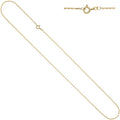 Ankerkette 585 Gelbgold 1,2 mm 38 cm Gold Kette Halskette Goldkette Federring