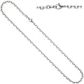 Ankerkette Edelstahl 3,2 mm 50 cm Halskette Kette Karabiner