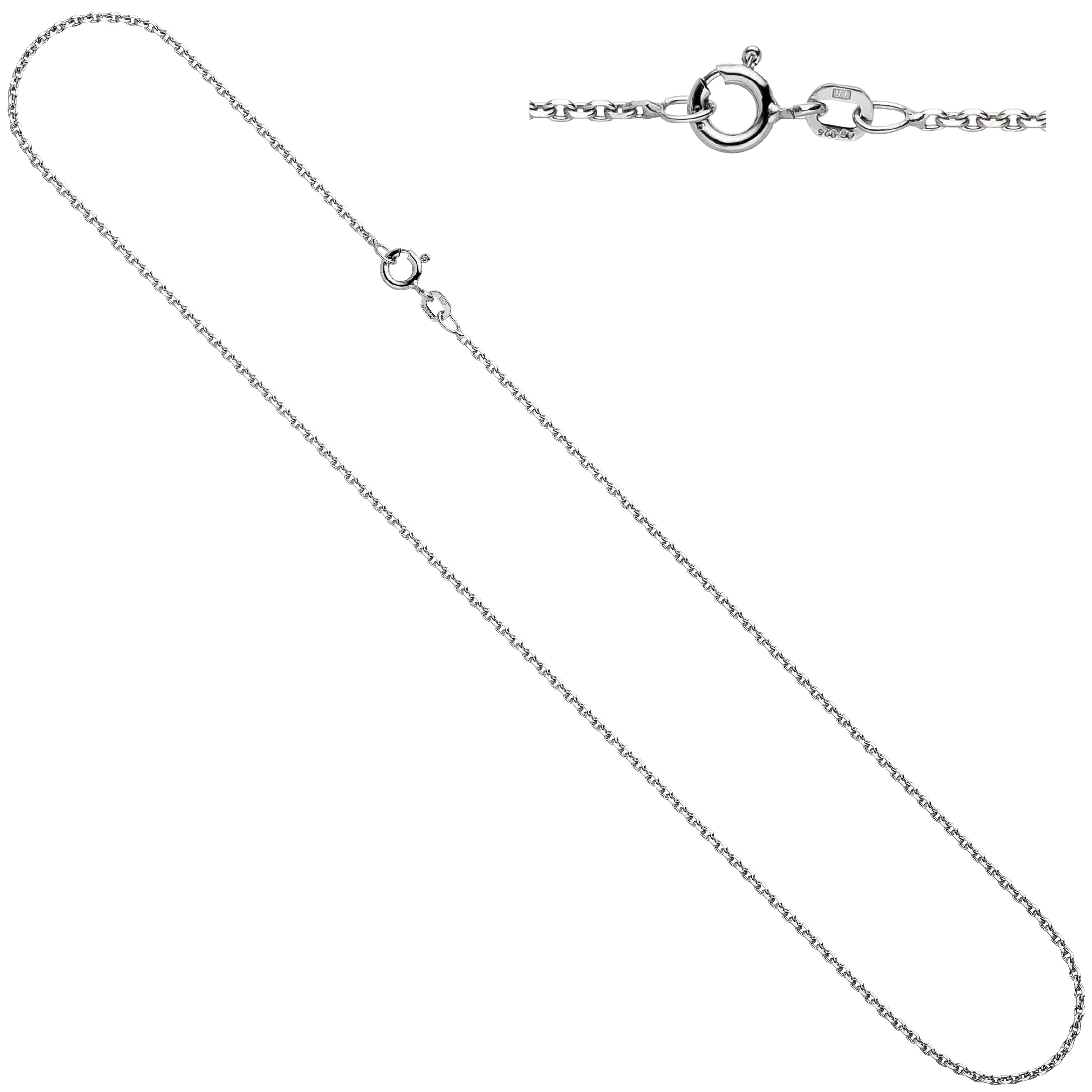 Ankerkette 925 Silber 1,5 mm 42 cm Halskette Kette Silberkette Federring