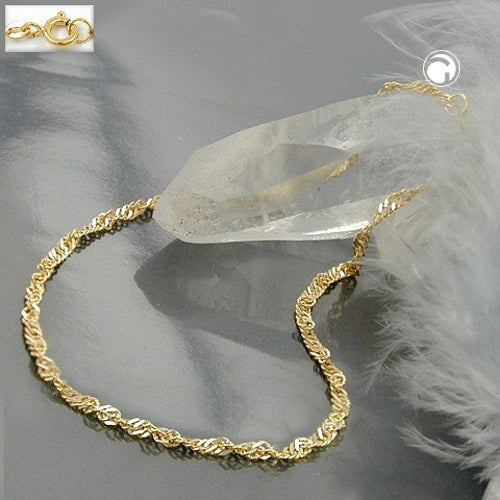 Kette 1,8mm Singapurkette 9Kt GOLD
