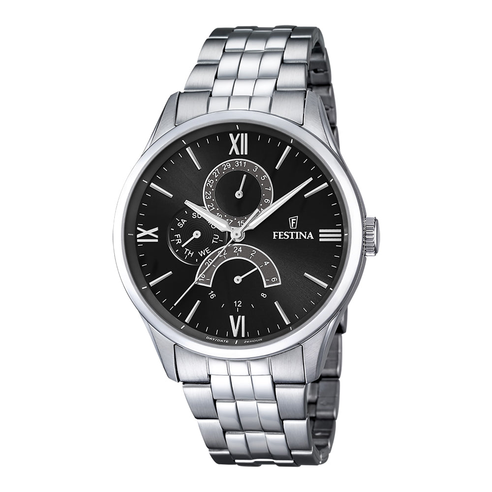 Festina Retro F16822/4 Herrenuhr Multifunktion