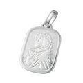 Anhänger 21x15mm Maria mit Jesuskind Silber 925