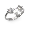 Guess Damenring JUBR04418JWRH50